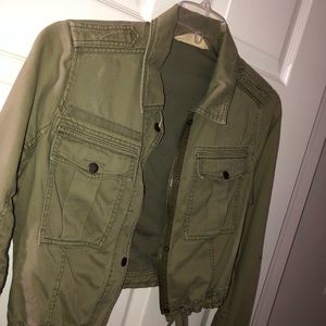 Crop Army Jacket